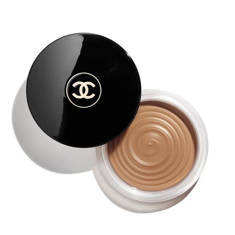 chanel glow cream|Chanel bronzing brush.